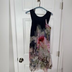 Ted Baker Midnight Navy Labeled Shift Dress size 3